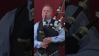 Flying fingers of champion piper Stuart Liddell playing Jigs at Delgatie Castle in Scotland #shorts