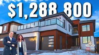 Inside a $1,288,800 MANSION in Edmonton, Canada!! | The Bagga Team MANSION HOUSE TOUR