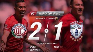 Resumen Toluca Vs Pachuca J10 Clausura 2018