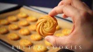 The Best Butter Cookies┃Melt in your mouth