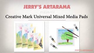 Creative Mark Universal Mixed Media Pads Product Demo