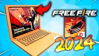 Cómo descargar FREE FIRE para PC (2024)  Paso a Paso ▶ Juega SIN LAG 