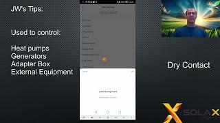 12 - Dry Contact - Solax Inverter User Settings Explained