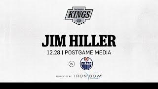 Head Coach Jim Hiller | 12.28 LA Kings beat the Edmonton Oilers in Overtime