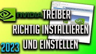 Nvidia Treiber installieren und Systemsteuerung einstellen! [4k60FPS]