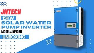 JnTech Solar Water Pumping Inverter Unboxing - Rashid Solar Solutions