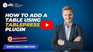 How to add a table using Tablepress Plugin?