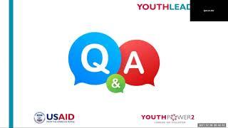 YouthLead Ambassador Webinar: The Role of Youth in Promoting Sustainable Agriculture Development