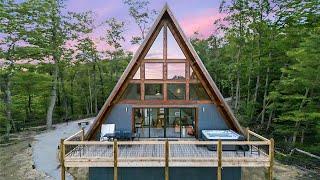 A-frame Cabin House Ideas - Modern and Cozy