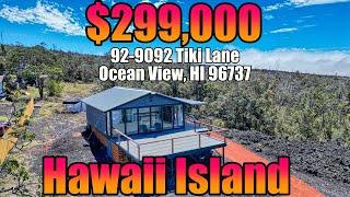 $299,000 92-9092 Tiki Lane, Ocean View Big Island Hawaii Real Estate -2BR/1BA MLS#716166