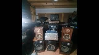 KLH SPEAKERS MONITOR U.S.A DESIGNED HENRY KLOSS ( GURU ACOUSTIC RESEARCH 1954-1959 & SONY TA 3200ES