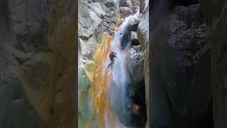 Qasemi Canyon, Tang-e Ghasemi  #travel #discoveriran #irantourism #canyoning #canyon #adventure