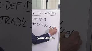 Tax Planning for Retirement - Shorts 15 #RetirementPlanning #TaxPlanning #RetirementTaxes