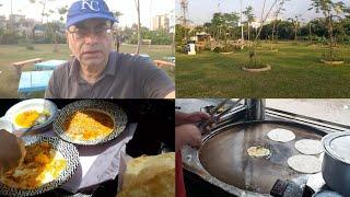 #Alhamdulilah Doing Walk After 2 Month ! Feel Active & Relax ! Healthy Breakfast Halwa Poori/Paratha