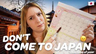 WHEN TO VISIT JAPAN (and when NOT to!)   seasons, dates, advice | japan travel guide