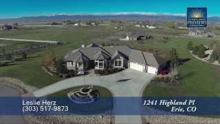 1241 Highland Place, Erie, Colorado, Luxury Home for Sale