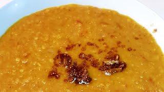 دال عدس خوشمزه  هندی، dal indiano di lenticchie, indian dahl