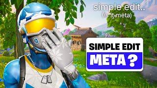 Is the Simple Edit Meta the Key to Fortnite Success?