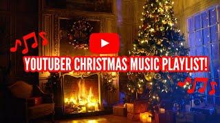 YOUTUBER CHRISTMAS MUSIC PLAYLIST WITH BURNING FIREPLACE 