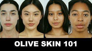 Warm vs Cool? Olive Skin Explained •  how find best foundation & makeup colors