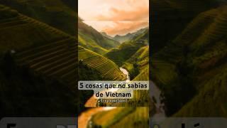 5 Cosas que no sabías de Vietnam #nature #adventure #foryou #datoscuriosos #vietnam