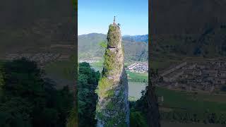Upright Climbers on the Peak of Fujian Province #travel #discoverchina #nature #mountains