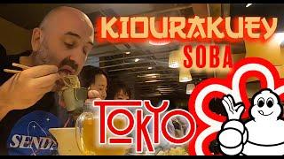 Comer en un Estrella Michelín por 25 Euros. Kyourakutei Soba Tokio