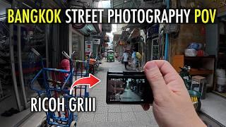 Epic POV Street Photography Bangkok China Town - Ricoh GRIII