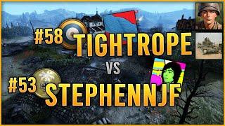 CoH3 1v1 | Cast ft. RSC | Tightrope (UKF) vs StephennJF (DAK)