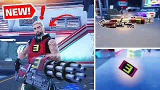 Fortnite NEW Eminem Boss, Mythic RG Minigun, Vault Keycard Location Spaghetti Grotto Location