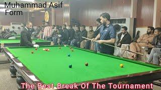 Snooker king  Amazing Snooker 128 Break | Muhammad Asif | Punjab Snooker institute  #snooker #break