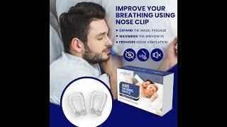 AMAZHEAL Anti Snoring Device, Stop Snoring Silicone Magnetic Nose Clip For Men & Women