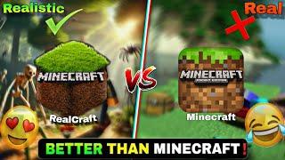 Top 5 Free Realistic Games Better than MinecraftOn Mobile  | Realistic Minecraft