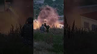 Arma 3: T-100 Tank AMBUSHED & DESTROYED by TOW Missile!