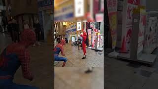 Tenga Man Saves Japan  (SPIDERMAN vs VENOM)