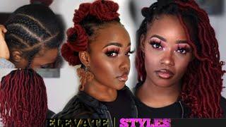 20 Minute CROCHET Faux Locs | EASY Braid Pattern w/ Indies! | Crochet Braids | Mary K Bella