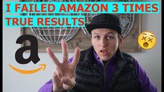 I Failed Amazon FBA 3 Times!! - The True Results (Product Reveal)