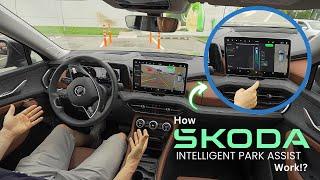 2025 Skoda Kodiaq Self-Park Assist in Action!