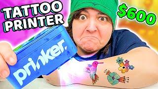 I Try $600 Tattoo Printer Machine That Went Viral TikTok