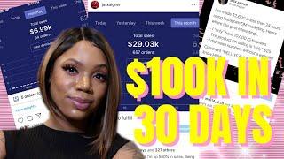 BREAKING DOWN HOW I MADE $100,000 IN 30 DAYS! MY EXACT MARKETING STRATEGIES | Jasx Aigner