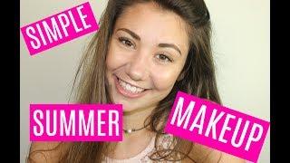 Simple Summer Makeup Tutorial | BeautybySamixox