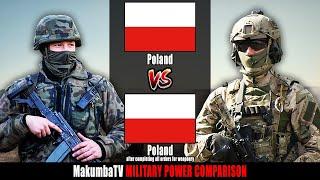 Polska teraz vs Polska po zrealizowaniu zamówień na uzbrojenie | Porównanie siły militarnej