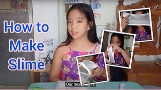 HOW TO MAKE A SLIME | DIY Slime Using Glue | Misyel and Misha