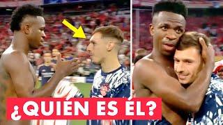  Es realmente ESPECIAL: este es con quien Vinicius Jr cambió de camiseta tras la ida vs Bayern