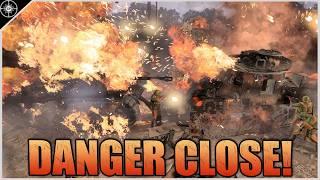 DANGER CLOSE! All Forces Target the VICTORY POINT! | 3v3 L'Aquila | Company of Heroes 3 Replays #41