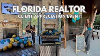 Florida Realtor Client Appreciation Event | Jags Watch Party!