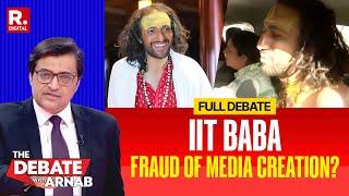 Debate With Arnab: IIT Baba, Abhay Singh Detained For Possessing 'Ganja'