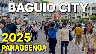 Walking in BAGUIO’s Famous Tourist Spots during Panagbenga 2025 | Burnham, Session, Market & More!