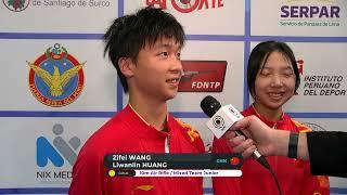 Interview Team China 10m Air Rifle Mixed Team Junior Final - Lima(PER) - JWCHS'24