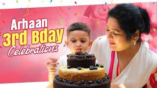 Arhaan Appude 3 Years Aipoyadu | Maa Andari 3 Years Journey | Emotional Vlog | Shanoor Sana